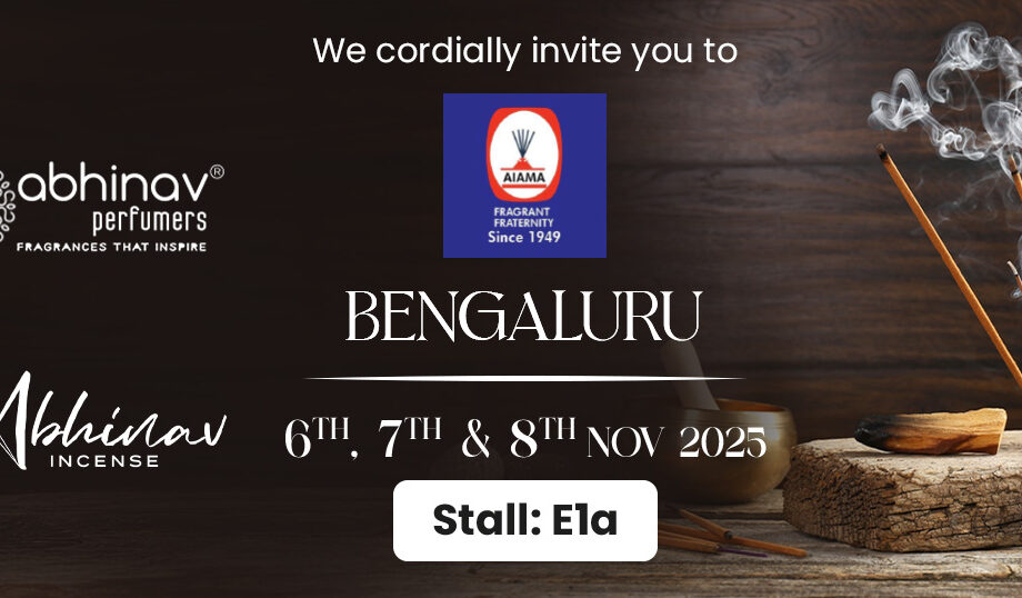 Abhinav Perfumers at AIAMA Expo Bengaluru 2025