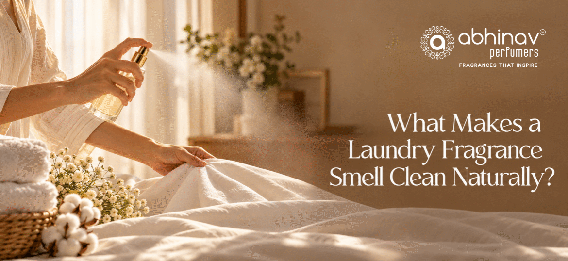 What Makes a Laundry Fragrance Smell Clean Naturally?