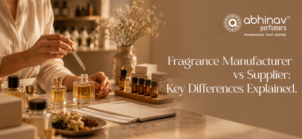 Fragrance Manufacturer vs Fragrance Supplier