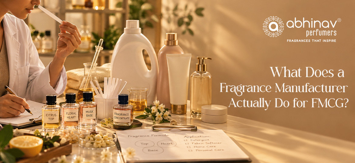 What Does a Fragrance Manufacturer Actually Do for an FMCG Brand?