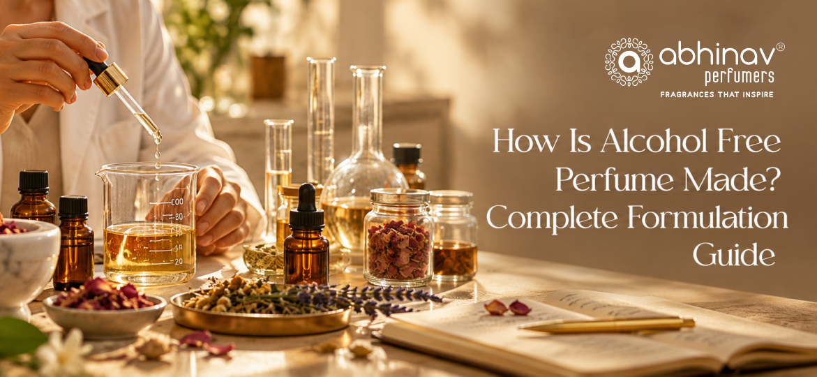 How Is Alcohol Free Perfume Made?